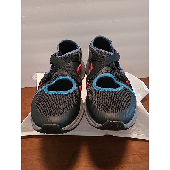 Columbia Women's Wildone Wander Shoe Hikers Black Mesh Size 10 Black Blue Pink‎ - Picture 3 of 8